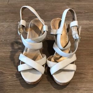 Adrienne Vittadini White Wedges